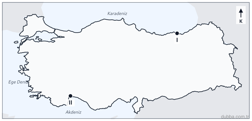 Coğrafya — Doğal Sistemler ve Süreçler ünitesi: Afrika Levhası’nın kuzeye, Avrasya Levhası’nın güneye hareketiyle Türkiye’de yükselen dağ sıral